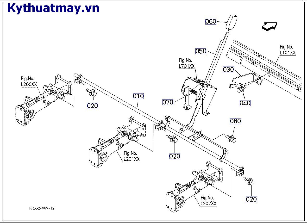 cụm điều chỉnh lấy khóm ma